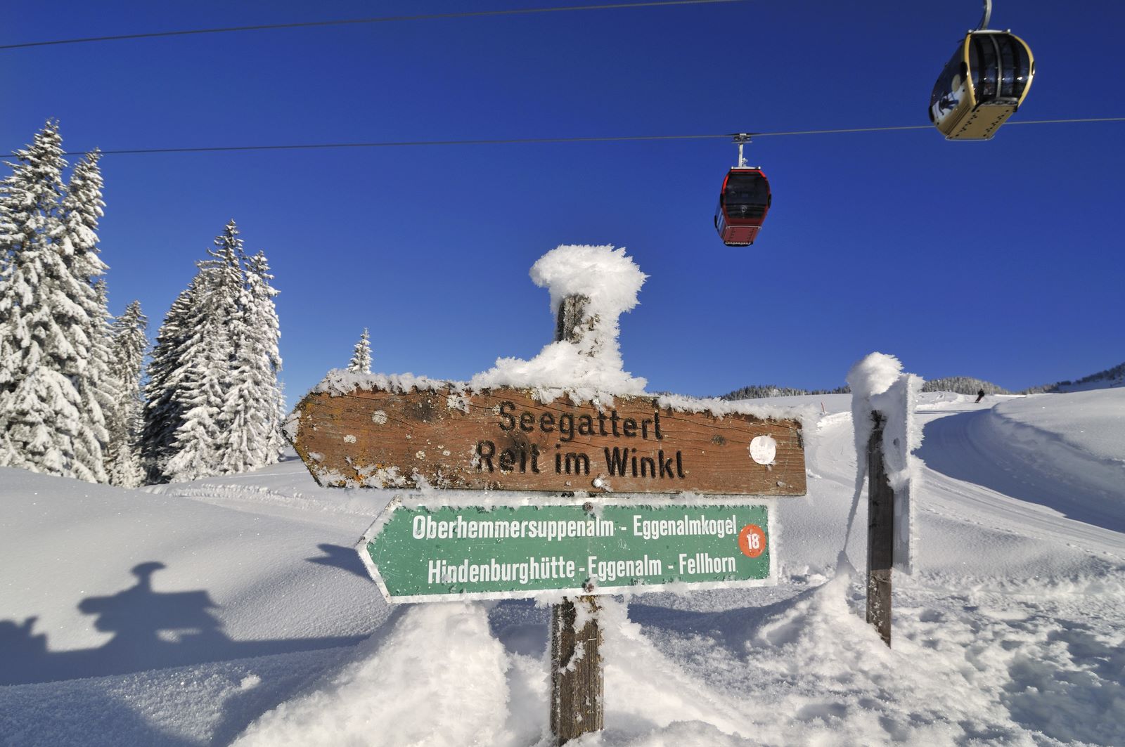 Skigebiet Winklmoos Alm Steinplatte © Eisele Hein